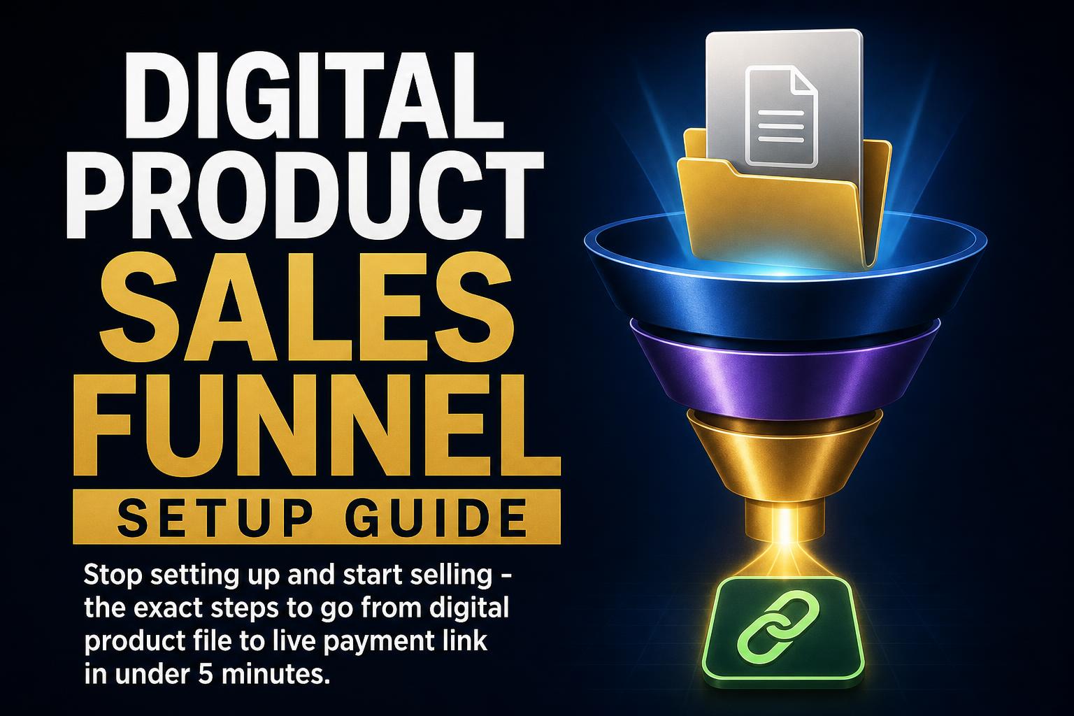 Digital Product Sales Funnel Setup Guide