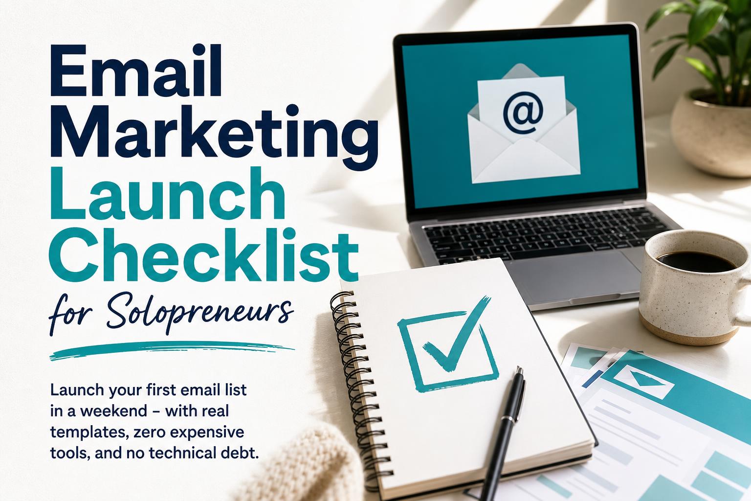 Email Marketing Launch Checklist for Solopreneurs
