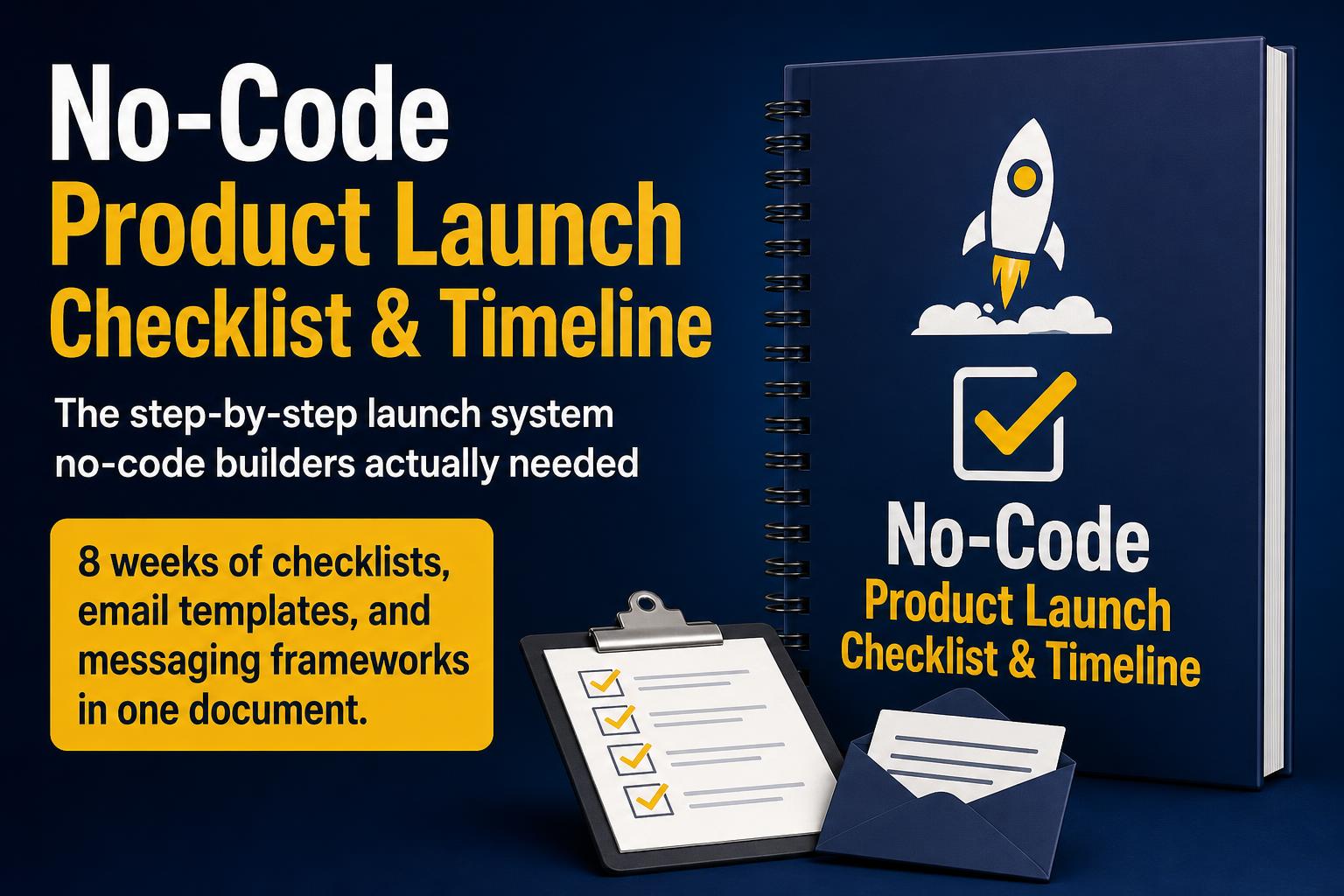 No-Code Product Launch Checklist & Timeline