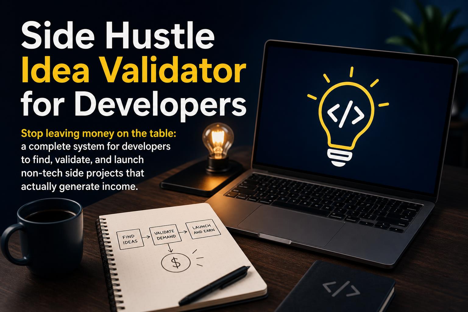 Side Hustle Idea Validator for Developers