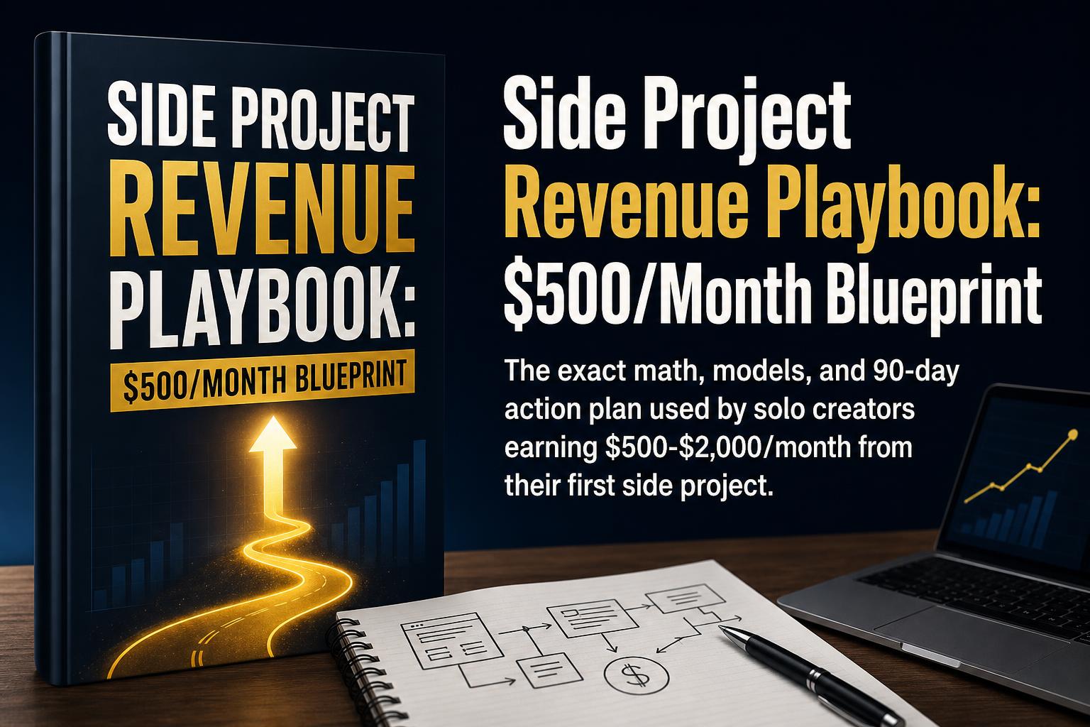 Side Project Revenue Playbook: $500/Month Blueprint