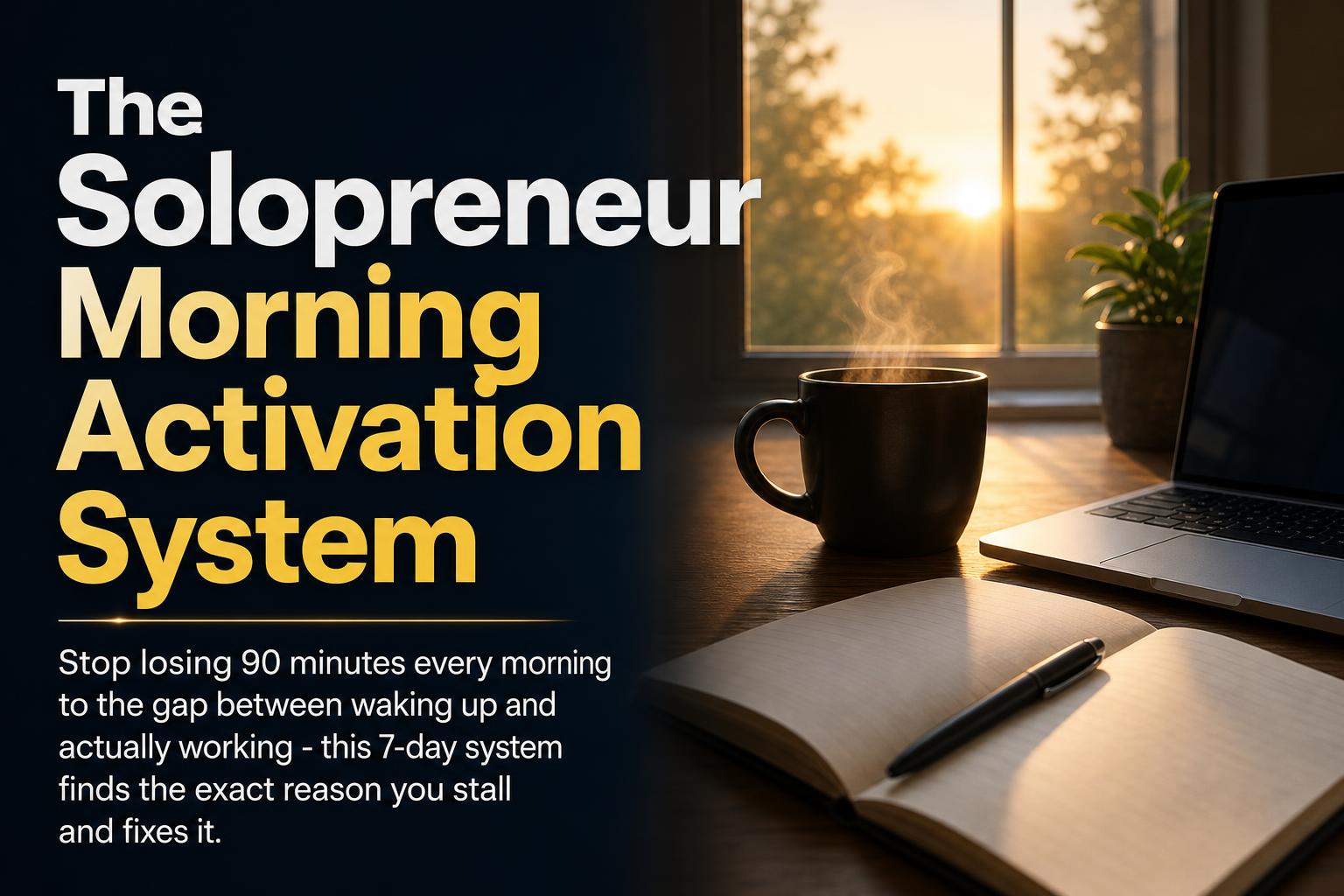 The Solopreneur Morning Activation System