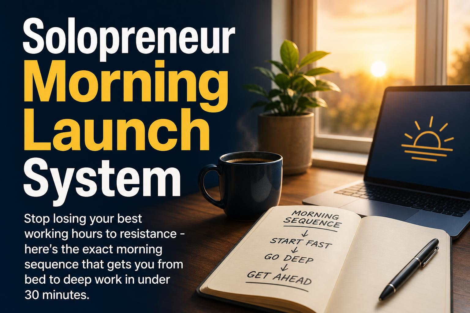Solopreneur Morning Launch System