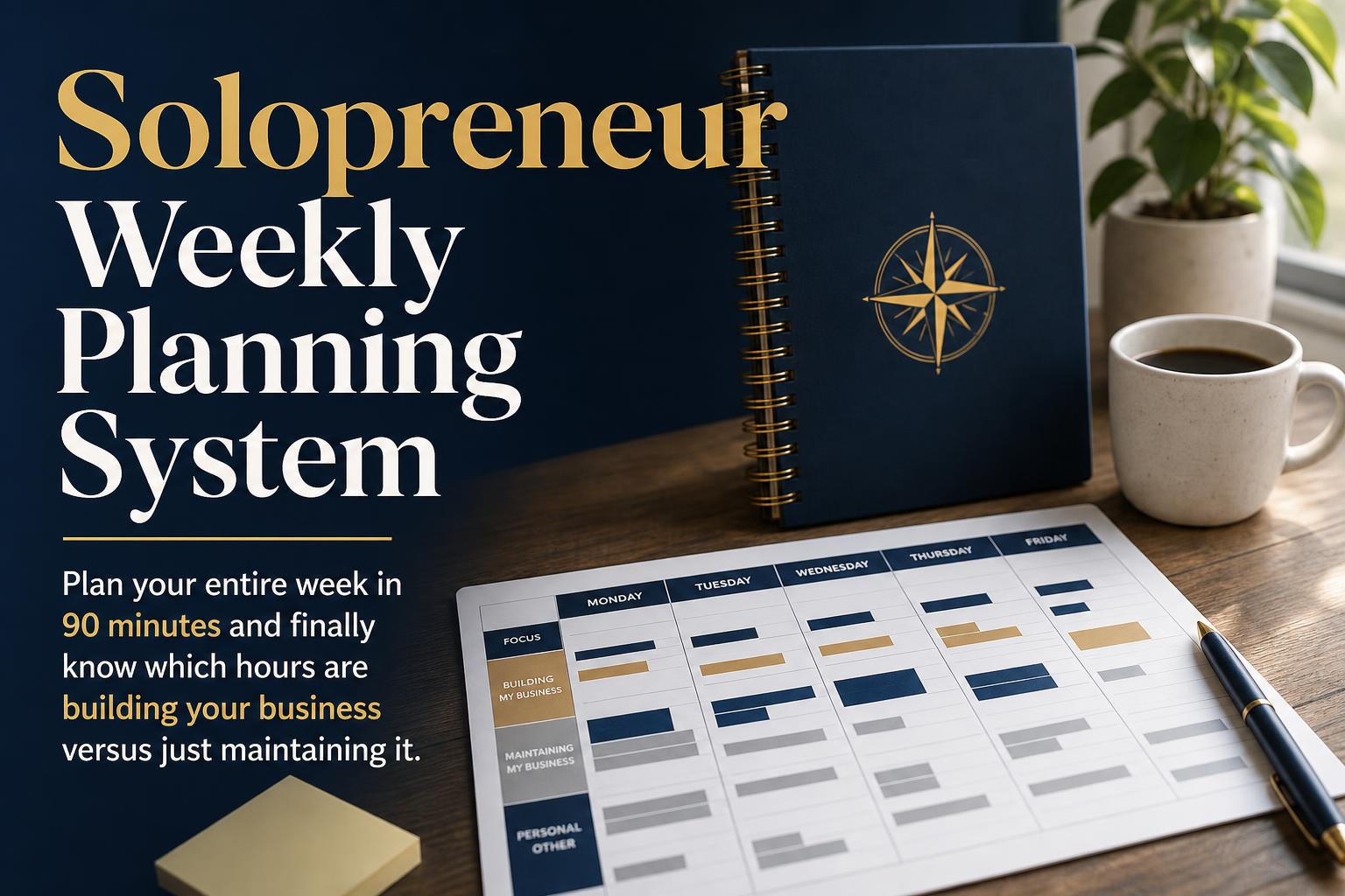 Solopreneur Weekly Planning System